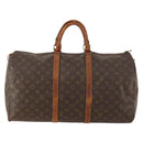 LOUIS VUITTON Monogram Keepall 50 Boston Bag M41426 LV Auth hk3570-13