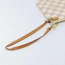 LOUIS VUITTON Damier Azur Neverfull MM Pouch LV Auth hk3571-8