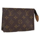 LOUIS VUITTON Monogram Poche Toilette 15 Pouch M47546 LV Auth hk3573-1