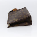 LOUIS VUITTON Monogram Poche Toilette 15 Pouch M47546 LV Auth hk3573-3