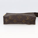 LOUIS VUITTON Monogram Poche Toilette 15 Pouch M47546 LV Auth hk3573-6