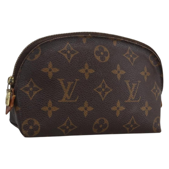 LOUIS VUITTON Monogram Pochette Cosmetic PM Pouch M43998 LV Auth hk3575