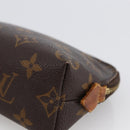 LOUIS VUITTON Monogram Pochette Cosmetic PM Pouch M43998 LV Auth hk3575-7