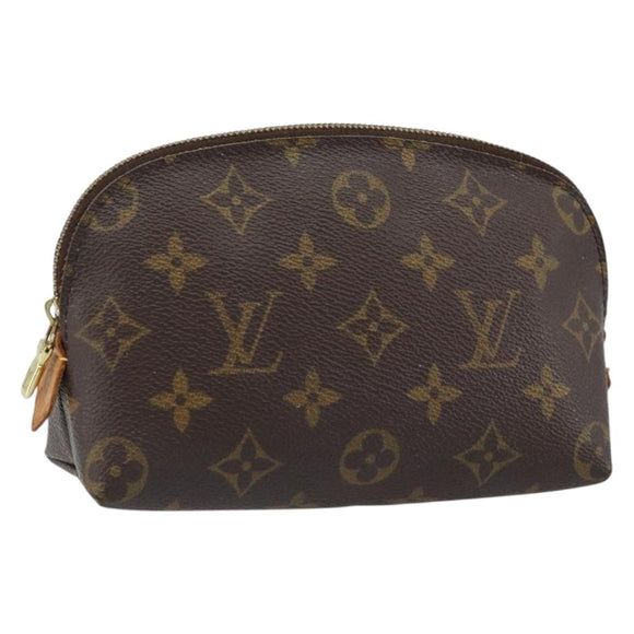 LOUIS VUITTON Monogram Pochette Cosmetic PM Pouch M43998 LV Auth hk3576