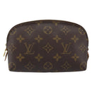 LOUIS VUITTON Monogram Pochette Cosmetic PM Pouch M43998 LV Auth hk3576-13