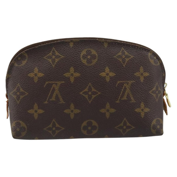 LOUIS VUITTON Monogram Pochette Cosmetic PM Pouch M43998 LV Auth hk3576