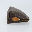 LOUIS VUITTON Monogram Pochette Cosmetic PM Pouch M43998 LV Auth hk3576-3