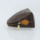 LOUIS VUITTON Monogram Pochette Cosmetic PM Pouch M43998 LV Auth hk3576-4