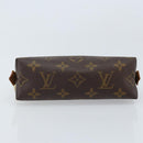 LOUIS VUITTON Monogram Pochette Cosmetic PM Pouch M43998 LV Auth hk3576-6