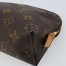 LOUIS VUITTON Monogram Pochette Cosmetic PM Pouch M43998 LV Auth hk3576-7