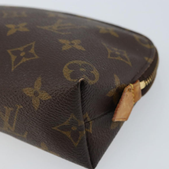 LOUIS VUITTON Monogram Pochette Cosmetic PM Pouch M43998 LV Auth hk3576