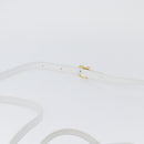 Salvatore Ferragamo Hand Bag Leather 2way White Navy gold Auth hk3583-15