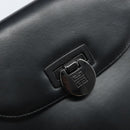 GIVENCHY Hand Bag Leather 2way Black Auth hk3584-18