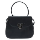 GIVENCHY Hand Bag Leather 2way Black Auth hk3584-13