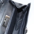 GIVENCHY Hand Bag Leather 2way Black Auth hk3584-20