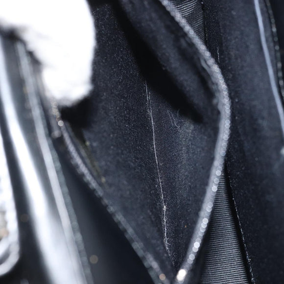 GIVENCHY Hand Bag Leather 2way Black Auth hk3584