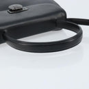 GIVENCHY Hand Bag Leather 2way Black Auth hk3584-7
