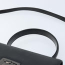 GIVENCHY Hand Bag Leather 2way Black Auth hk3584-14