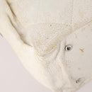 CHANEL Matelasse Paris Biarritz GM Tote Bag PVC Canvas White CC Auth hk3597-18
