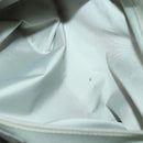 CHANEL Matelasse Paris Biarritz GM Tote Bag PVC Canvas White CC Auth hk3597-24