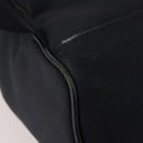 SAINT LAURENT Backpack Canvas Black Silver Auth hk3604-15