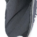 SAINT LAURENT Backpack Canvas Black Silver Auth hk3604-21