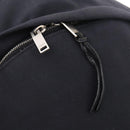 SAINT LAURENT Backpack Canvas Black Silver Auth hk3604-22