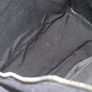 SAINT LAURENT Backpack Canvas Black Silver Auth hk3604-11