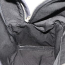 SAINT LAURENT Backpack Canvas Black Silver Auth hk3604-25