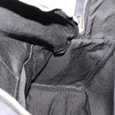 SAINT LAURENT Backpack Canvas Black Silver Auth hk3604-25