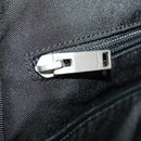 SAINT LAURENT Backpack Canvas Black Silver Auth hk3604-27