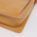 LOUIS VUITTON Monogram Vernis Motto Pouch Rose Florentin M91034 LV Auth hk3609-15