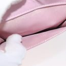 LOUIS VUITTON Monogram Vernis Motto Pouch Rose Florentin M91034 LV Auth hk3609-11