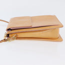 LOUIS VUITTON Monogram Vernis Motto Pouch Rose Florentin M91034 LV Auth hk3609-4