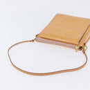 LOUIS VUITTON Monogram Vernis Motto Pouch Rose Florentin M91034 LV Auth hk3609-7