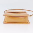 LOUIS VUITTON Monogram Vernis Motto Pouch Rose Florentin M91034 LV Auth hk3609-5