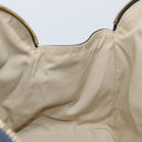 Chloe Hand Bag Patent leather Khaki Gold Auth hk3611-19