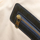 Chloe Hand Bag Patent leather Khaki Gold Auth hk3611-20