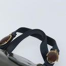 Chloe Hand Bag Patent leather Khaki Gold Auth hk3611-8
