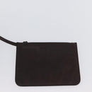 GUCCI GG Canvas Tote Bag Brown Silver 101919 Auth hk3623-18