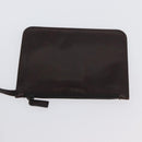 GUCCI GG Canvas Tote Bag Brown Silver 101919 Auth hk3623-19