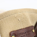 BOTTEGA VENETA Tote Bag Canvas Leather Beige Brown Auth hk3625-10