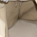 BOTTEGA VENETA Tote Bag Canvas Leather Beige Brown Auth hk3625-18