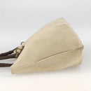 BOTTEGA VENETA Tote Bag Canvas Leather Beige Brown Auth hk3625-3
