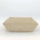 BOTTEGA VENETA Tote Bag Canvas Leather Beige Brown Auth hk3625-5