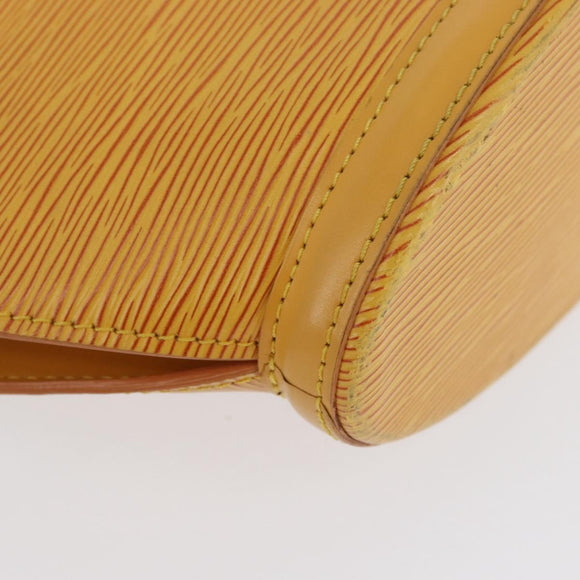 LOUIS VUITTON Epi Saint Jacques Hand Bag Yellow M52279 LV Auth hk3627
