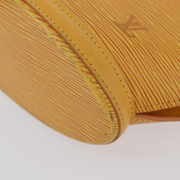 LOUIS VUITTON Epi Saint Jacques Hand Bag Yellow M52279 LV Auth hk3627