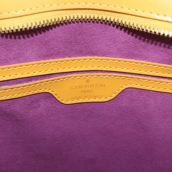 LOUIS VUITTON Epi Saint Jacques Hand Bag Yellow M52279 LV Auth hk3627