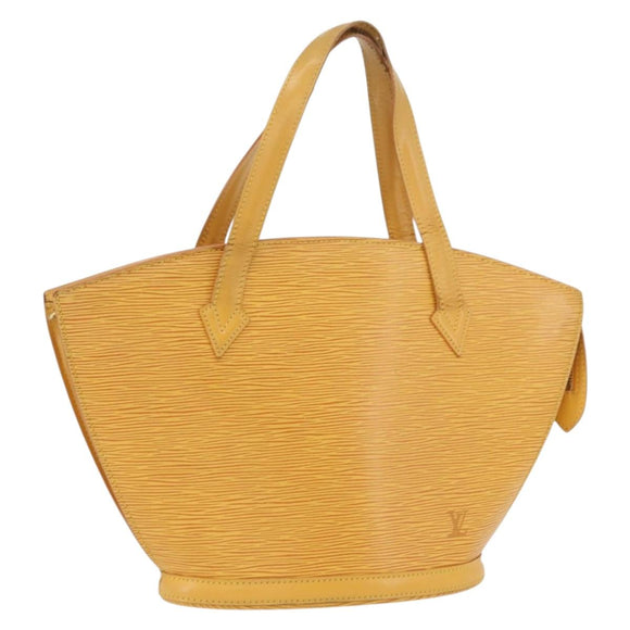 LOUIS VUITTON Epi Saint Jacques Hand Bag Yellow M52279 LV Auth hk3627