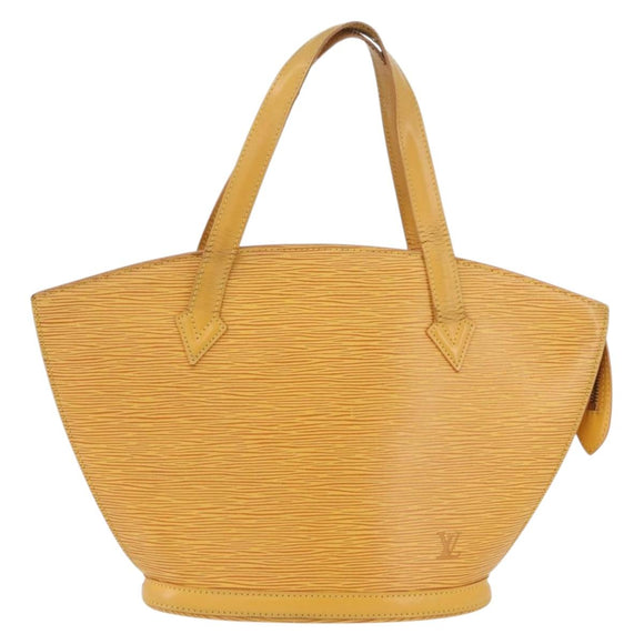 LOUIS VUITTON Epi Saint Jacques Hand Bag Yellow M52279 LV Auth hk3627